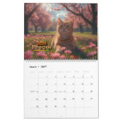 Katzenkalender - Meow Kalender (Mär 2027)