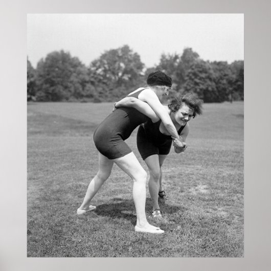 Katzenkampf, Anfang des 19. Jahrhunderts Poster (Vorne)