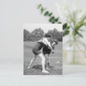 Katzenkampf, Anfang des 19. Jahrhunderts Postkarte (Stehend Vorderseite)