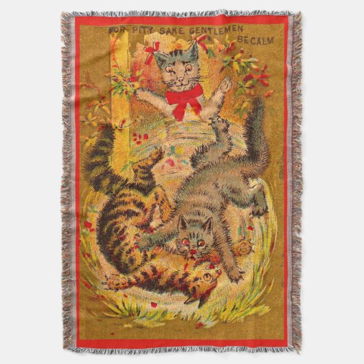 Katzenkampf Decke (Vorderseite Vertikal)