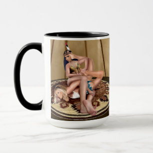 KATZENKAMPF IN EINEM TIPI TASSE