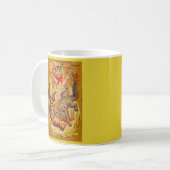 Katzenkampf Kaffeetasse (Vorderseite Links)