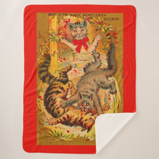 Katzenkampf Sherpadecke (Vorderseite)