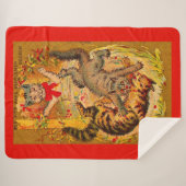 Katzenkampf Sherpadecke (Vorderseite (Horizontal))