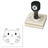 Katzenkarte Gummistempel (Stempel)