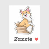 Katzenkasten Aufkleber (Blatt)