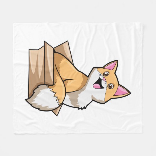 Katzenkasten Fleecedecke (Vorderseite (Horizontal))