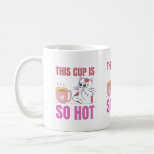 Katzenkatastrophe! Diese Tasse ist zu heiß!
