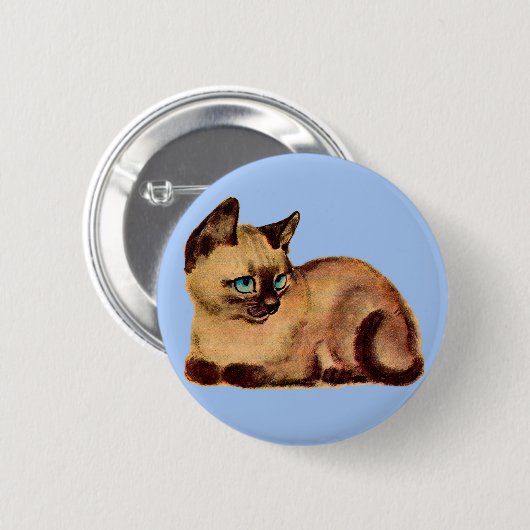 Katzenkätzchen Button (Vorne & Hinten)
