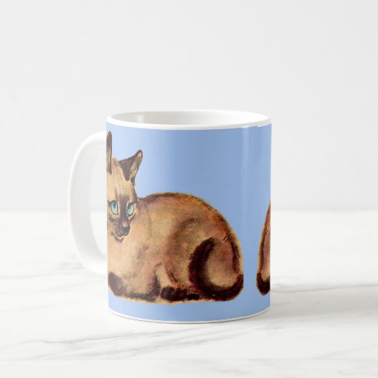 Katzenkätzchen Kaffeetasse (Vorderseite Links)
