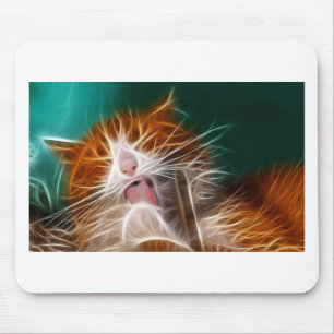 Katzenkätzchen Kätzchen niedliche Haustierzucht Mousepad