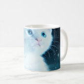 Katzenkätzchen Kunst Tierwelt Kaffeetasse (VorderseiteRechts)