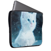 Katzenkätzchen Kunst Tierwelt Laptopschutzhülle (Vorne Rechts)
