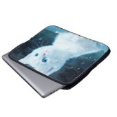 Katzenkätzchen Kunst Tierwelt Laptopschutzhülle (Vorne Knopf)