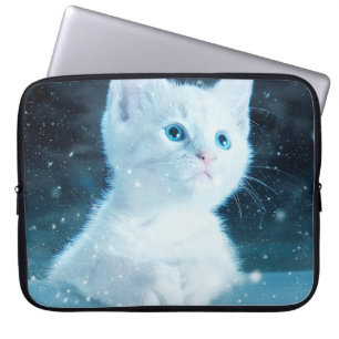 Katzenkätzchen Kunst Tierwelt Laptopschutzhülle