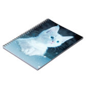 Katzenkätzchen Kunst Tierwelt Notizblock (Linke Seite)
