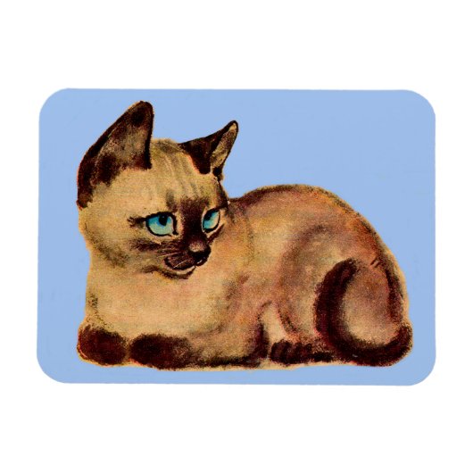 Katzenkätzchen Magnet (Horizontal)