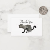 Katzenkätzchen Mitteilungskarte (Vorderseite/Rückseite Beispiel)