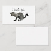 Katzenkätzchen Mitteilungskarte (Vorne/Hinten)