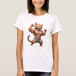 Katzenkätzchen niedliche lustige, wütende Katze T-Shirt