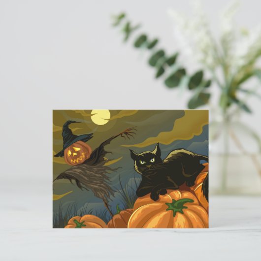 Katzenkätzchen Postkarte (Stehend Vorderseite)