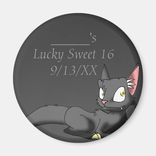 Katzenkatze 1 magnet (Vorne)