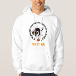 Katzenkatze a in halloween hoodie