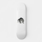 Katzenkatze abstrakt skateboard (Vorne)