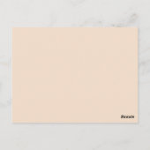 Katzenkatze AI Kunst Postkarte (Rückseite)