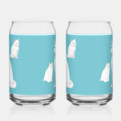 Katzenkatze Dosenglas (Links)