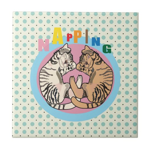 Katzenkatze Fliese (Vorderseite)