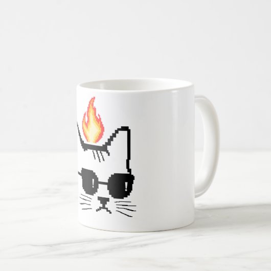Katzenkatze Kaffeetasse (VorderseiteRechts)