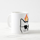Katzenkatze Kaffeetasse (Vorderseite Links)