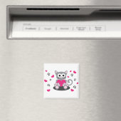 Katzenkatze niedlich magnet (In Situ (Geschirrspüler))