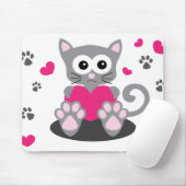 Katzenkatze niedlich mousepad (Mit Mouse)