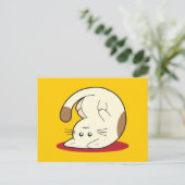 Katzenkatze Postkarte (Stehend Vorderseite)