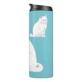 Katzenkatze Thermosbecher (Nach rechts gedreht)