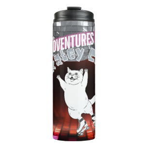 Katzenkatze Thermosbecher