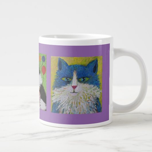Katzenkatzenkatzen Jumbo-Tasse (Rechts)