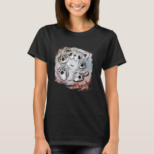 Katzenkatzenliebhaber niedliches Kätzchen mit lust T-Shirt