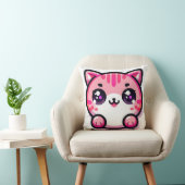 Katzenkawaii Kissen (Stuhl )