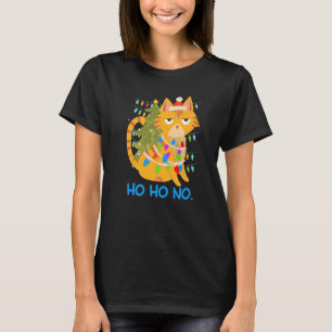 Katzenketten-Tannenbaum Katzenbesitzer T-Shirt