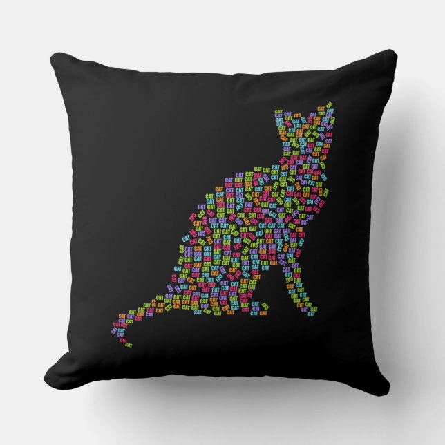 Katzenkissen Kissen (Vorderseite)