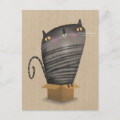 Katzenklammer Postkarte (Vorderseite)