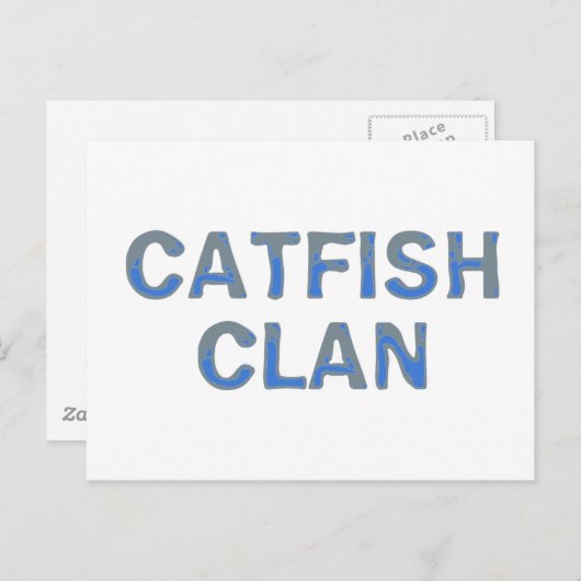 Katzenklan Postkarte (Vorne/Hinten)