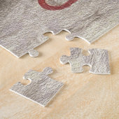 Katzenklatsche, eine Katze, die Galle aus dem Garn Puzzle (Seite)