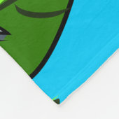 Katzenklatschen und Dogwood Fleecedecke (Ecke)