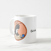 Katzenknete Teig Backen Liebhaber Geschenk Individ Kaffeetasse (Vorderseite Links)