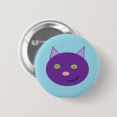 Katzenknopf Button (Vorne & Hinten)