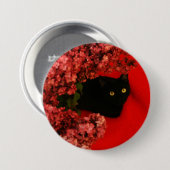 Katzenknopf Button (Vorne & Hinten)